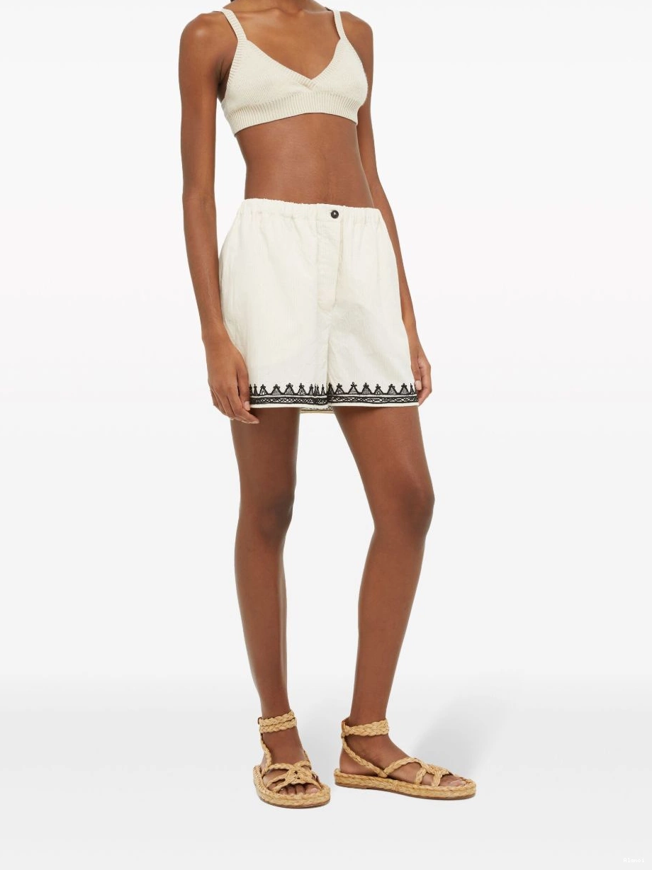 Affordable Women Akasha cotton-blend shorts Alanui 0324